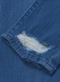  - J BRAND - 'Sadey' ripped cuff cropped jeans