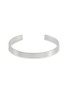 Main View - Click To Enlarge - LE GRAMME - 'Le 19 Grammes' punched brushed sterling silver cuff