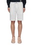Main View - Click To Enlarge - THEORY - 'Noah' pinstripe shorts