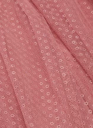 Detail View - Click To Enlarge - NEEDLE & THREAD - 'Dotted' tulle maxi skirt