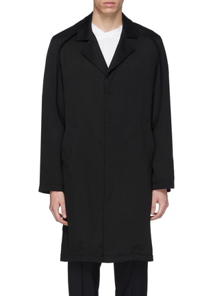 Main View - Click To Enlarge - MACKINTOSH - Belted concealed placket coat