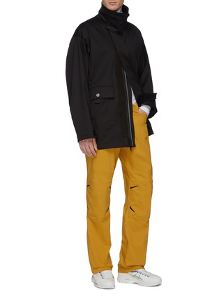 Figure View - Click To Enlarge - MACKINTOSH - Colourblock waist panelled pants