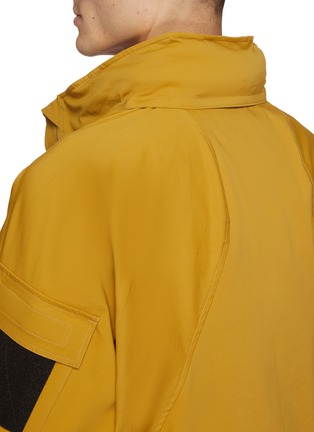 Detail View - Click To Enlarge - MACKINTOSH - Retractable hood cropped raglan jacket