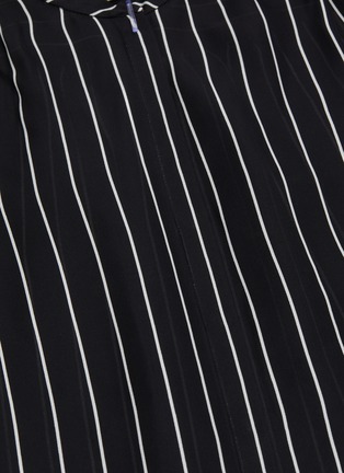  - L'AGENCE - 'Bardot' stripe silk blouse