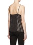 Back View - Click To Enlarge - L'AGENCE - 'Jane' metallic polka dot fil coupé silk camisole top