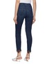 Back View - Click To Enlarge - MOTHER - 'Looker' Chantilly lace cuff skinny jeans