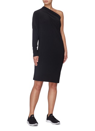 Figure View - Click To Enlarge - NORMA KAMALI - 'All-in-One' convertible jersey dress