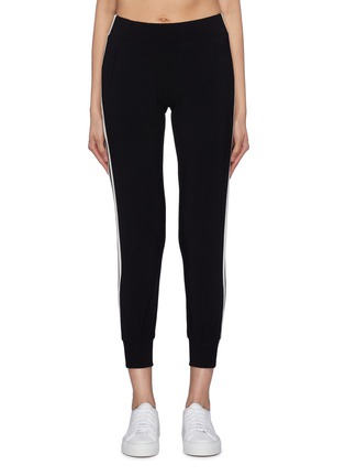 Main View - Click To Enlarge - NORMA KAMALI - Stripe outseam jogging pants