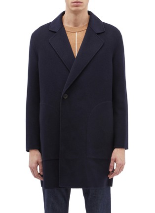 Main View - Click To Enlarge - EQUIL - Syracuse' double breasted wool-cashmere melton coat