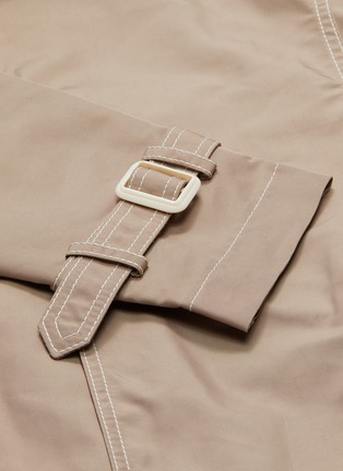  - MARC JACOBS - Belted contrast topstitching trench coat