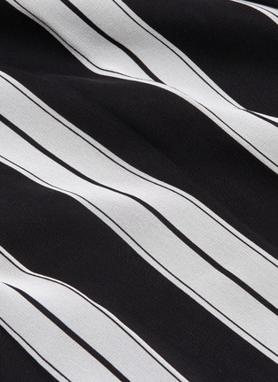 Detail View - Click To Enlarge - MARC JACOBS - Stripe silk chiffon sleeveless dress