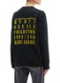 Back View - Click To Enlarge - MARC JACOBS - Graphic print bootleg sweatshirt