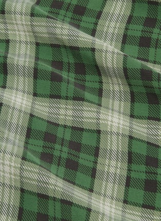 Detail View - Click To Enlarge - MARC JACOBS - Check plaid silk flannel midi dress