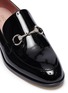 Detail View - Click To Enlarge - PEDDER RED - 'Sam' strass horsebit patent leather loafers