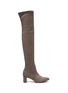 Main View - Click To Enlarge - PEDDER RED - 'Ella' suede thigh high boots