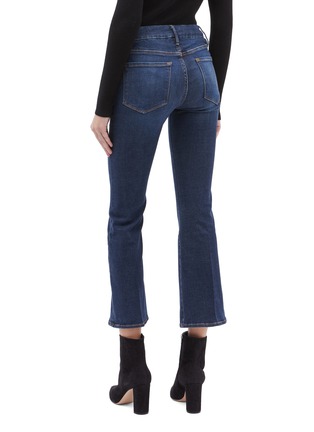 Back View - Click To Enlarge - FRAME - 'Le Crop Mini Boot' jeans