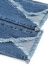 - FRAME - 'Le Skinny de Jeanne' fringe cuff jeans