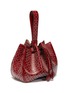 Figure View - Click To Enlarge - ALAÏA - 'Clou Arabesque' geometric stud leather bucket bag