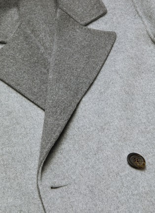  - EQUIL - Oslo' reversible wool-cashmere melton double breasted coat