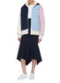 Figure View - Click To Enlarge - PH5 - Colourblock hooded down puffer jacket