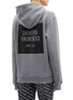 Back View - Click To Enlarge - OPENING CEREMONY - 'OC' mirrored logo hoodie