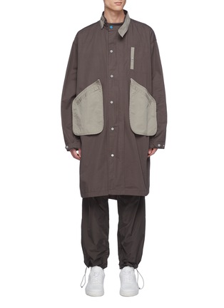 Main View - Click To Enlarge - C2H4 - Detachable collar parka