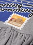  - OPENING CEREMONY - Logo slogan print sleeveless peplum top