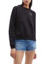 Main View - Click To Enlarge - PROENZA SCHOULER - PSWL 'Shrunken' patch raglan sweatshirt