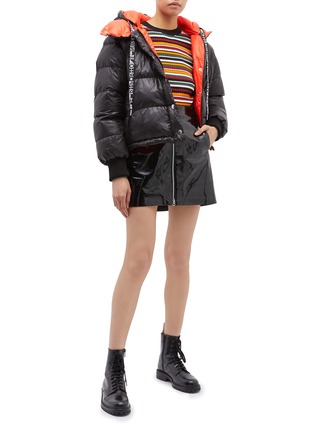 Figure View - Click To Enlarge - PROENZA SCHOULER - PSWL hooded puffer coat