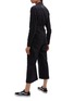 Back View - Click To Enlarge - PROENZA SCHOULER - PSWL 'Utility' belted patch pocket twill jumpsuit