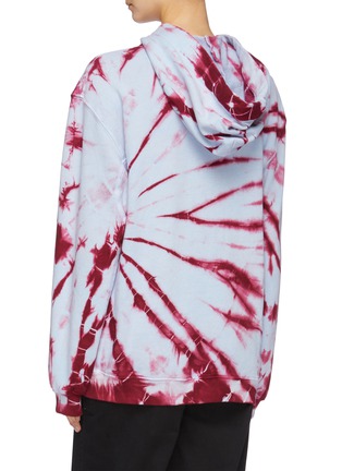 Back View - Click To Enlarge - PROENZA SCHOULER - PSWL graphic drawstring tie-dye oversized hoodie