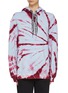 Main View - Click To Enlarge - PROENZA SCHOULER - PSWL graphic drawstring tie-dye oversized hoodie
