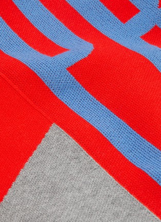  - PROENZA SCHOULER - PSWL colourblock graphic jacquard sweater