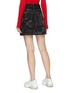 Back View - Click To Enlarge - PROENZA SCHOULER - PSWL bleached denim mini skirt