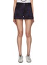 Main View - Click To Enlarge - PROENZA SCHOULER - PSWL belted patch pocket tie-dye utility shorts
