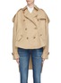 Main View - Click To Enlarge - R13 - Oversized high-low trench coat