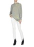 Figure View - Click To Enlarge - R13 - Reversible distressed cashmere sweater