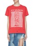 Main View - Click To Enlarge - R13 - 'Joy Division' slogan graphic print distressed T-shirt