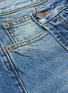 Detail View - Click To Enlarge - R13 - 'Norbury' asymmetric distressed denim skirt