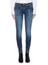 Main View - Click To Enlarge - R13 - 'Alison' distressed cuff skinny jeans