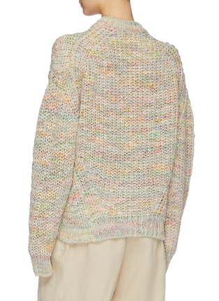 Back View - Click To Enlarge - ACNE STUDIOS - Space-dye oversized sweater
