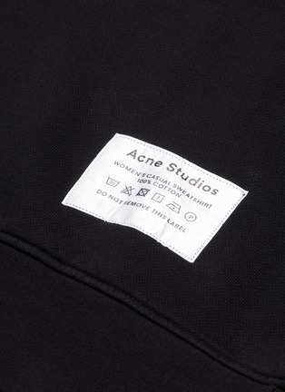  - ACNE STUDIOS - Care label appliqué sweatshirt