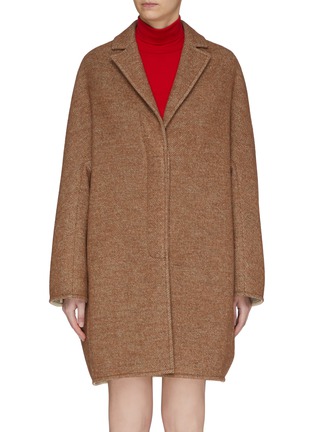 Main View - Click To Enlarge - ACNE STUDIOS - Concealed front twill coat