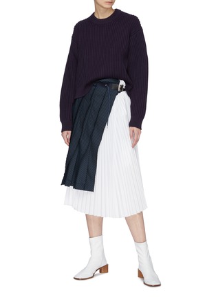 Figure View - Click To Enlarge - ACNE STUDIOS - Rib knit sweater
