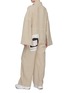Back View - Click To Enlarge - ACNE STUDIOS - Photographic print wide leg jumpsuit