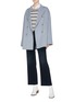 Figure View - Click To Enlarge - ACNE STUDIOS - Wool-cashmere double breasted coat