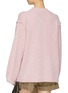 Back View - Click To Enlarge - ACNE STUDIOS - Puff sleeve oversized sweater