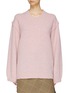 Main View - Click To Enlarge - ACNE STUDIOS - Puff sleeve oversized sweater