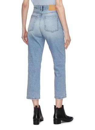 Back View - Click To Enlarge - ACNE STUDIOS - 'Mece' cropped straight leg jeans
