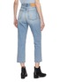 Back View - Click To Enlarge - ACNE STUDIOS - 'Mece' cropped straight leg jeans